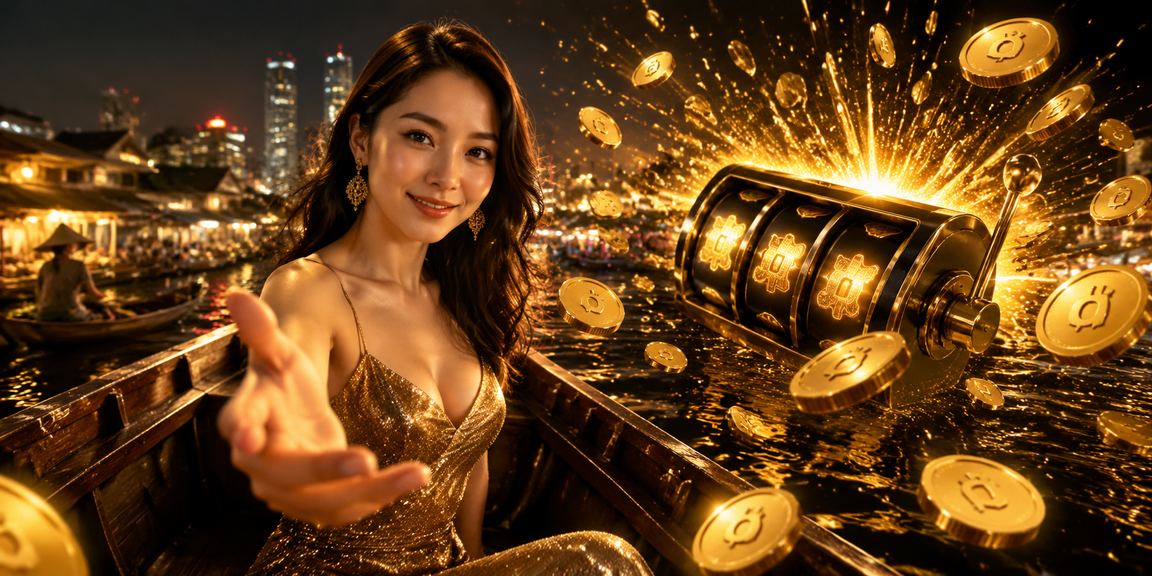 Người chơi tại vùng Mekong trải nghiệm slot game đồng hành cùng không khí sinh động của vùng sông nước