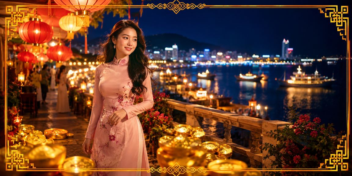 Không khí chợ đêm Vũng Tàu với người dùng tham gia casino trực tuyến và đặt cược qua điện thoại